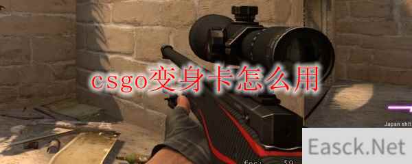 csgo变身卡怎么用