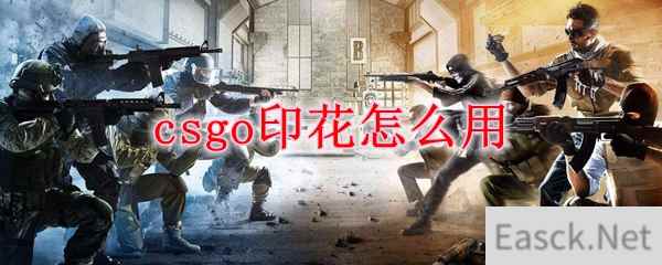 csgo印花怎么用