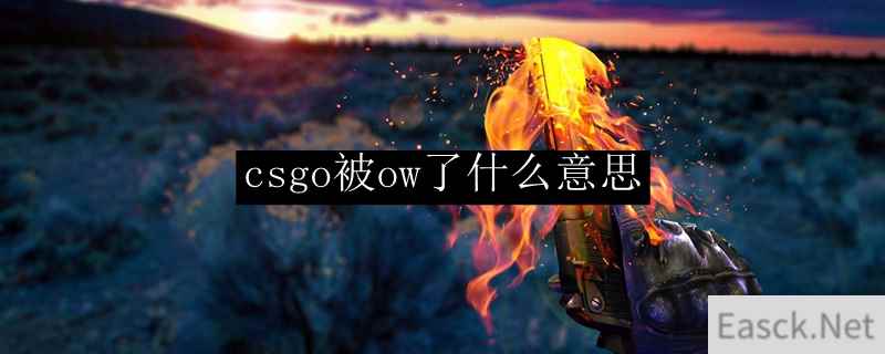 csgo被ow了什么意思