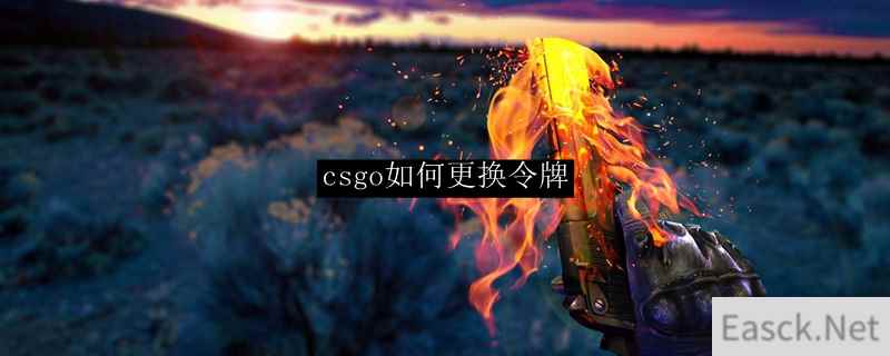 csgo如何更换令牌