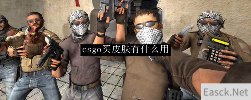 csgo买皮肤有什么用