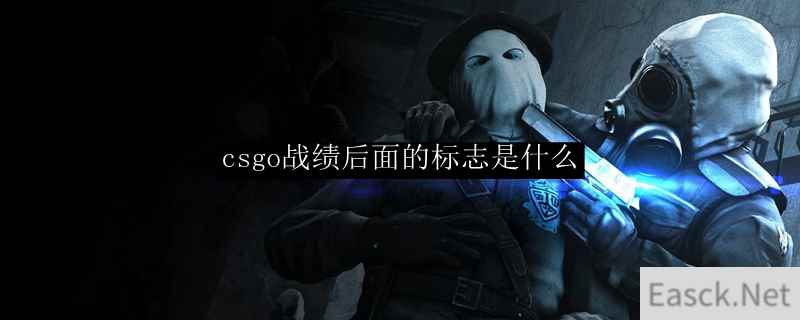 csgo战绩后面的标志是什么