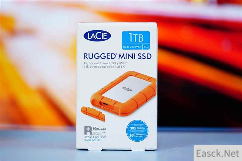 三防实力在线！雷孜LaCie Rugged Mini SSD评测：简直是你的数据守护神