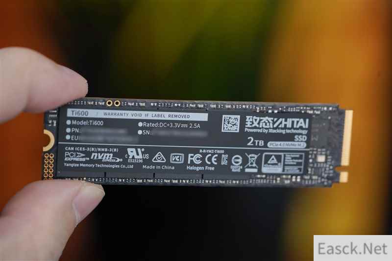 长江存储致态Ti600 2TB SSD全盘测试：80%填充后4K随机读写很稳定