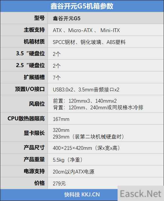 体验ATX3.0机箱的革新！鑫谷开元G5评测