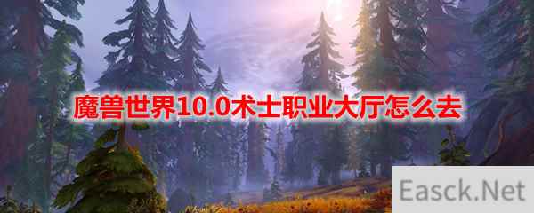 魔兽世界10.0术士职业大厅怎么去