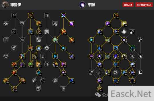 魔兽世界11.0前夕德鲁伊团本天赋推荐