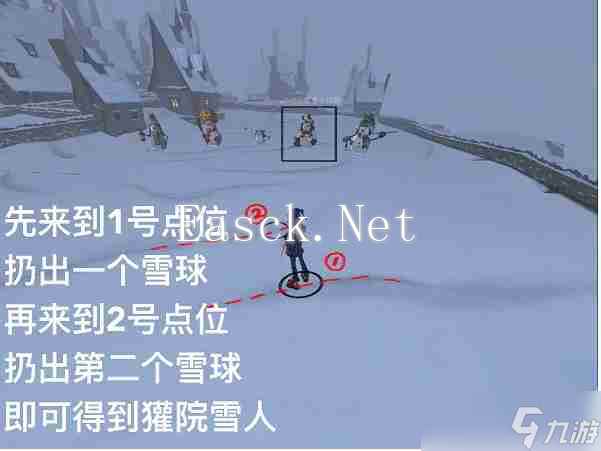 哈利波特魔法觉醒怎么堆雪人 玩雪造人技巧