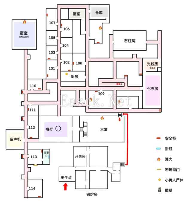 inside the backrooms旅馆解谜全流程攻略