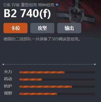 《坦克世界》D系B2740(f)介绍
