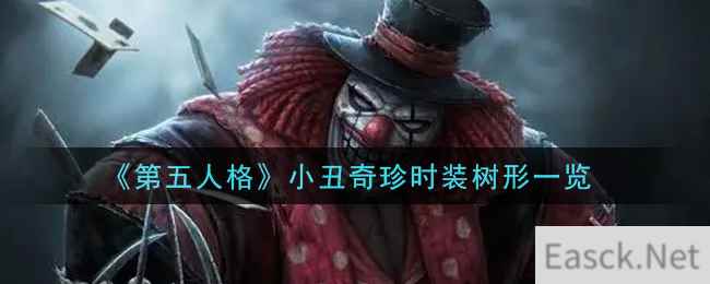 《第五人格》小丑奇珍时装树形一览