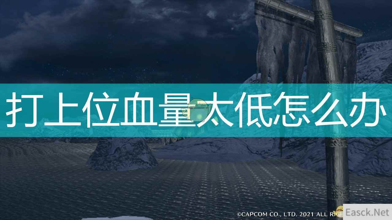 《怪物猎人：崛起》打上位血量太低解决方法介绍