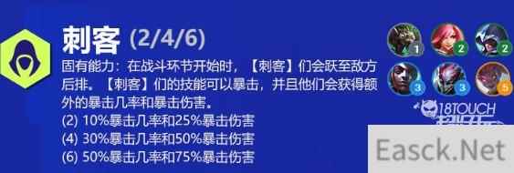 云顶之弈s6刺客转职合成攻略