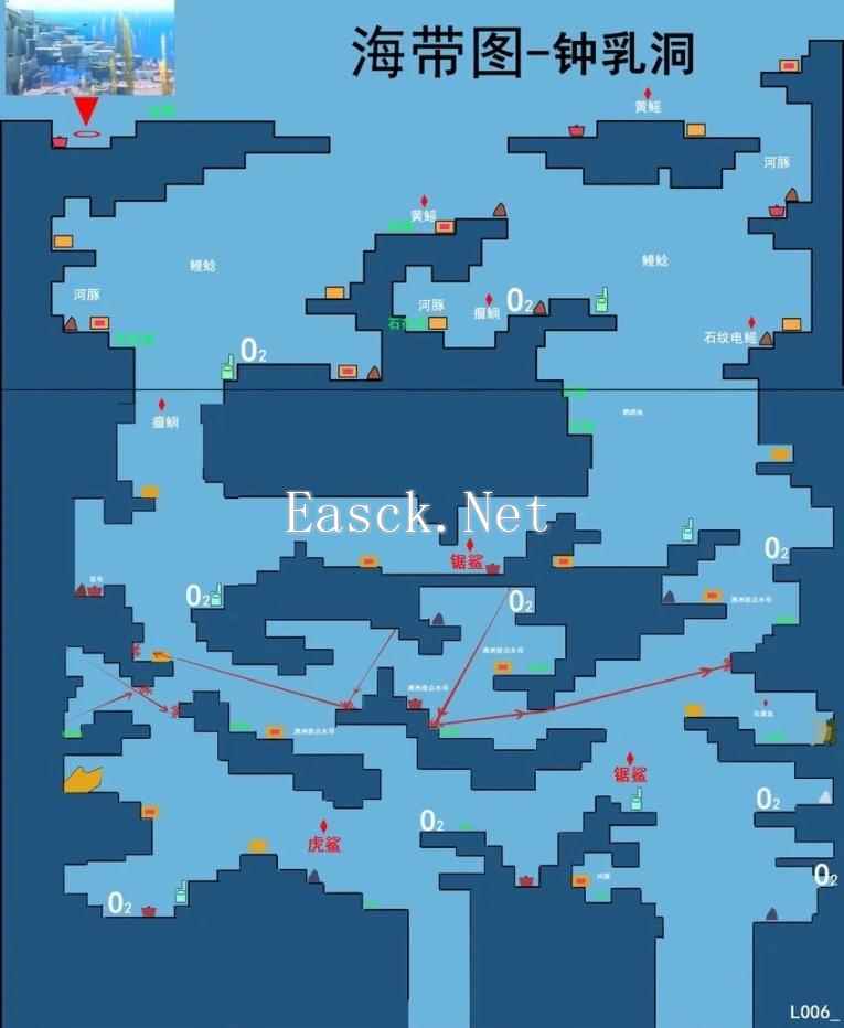 潜水员戴夫全地图鱼类物品地形分布图片分享