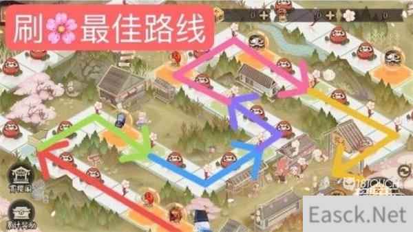 阴阳师春时觅宝最全路线通关图