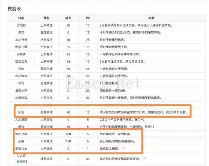 《洛克王国》邪恶玄武技能搭配方法