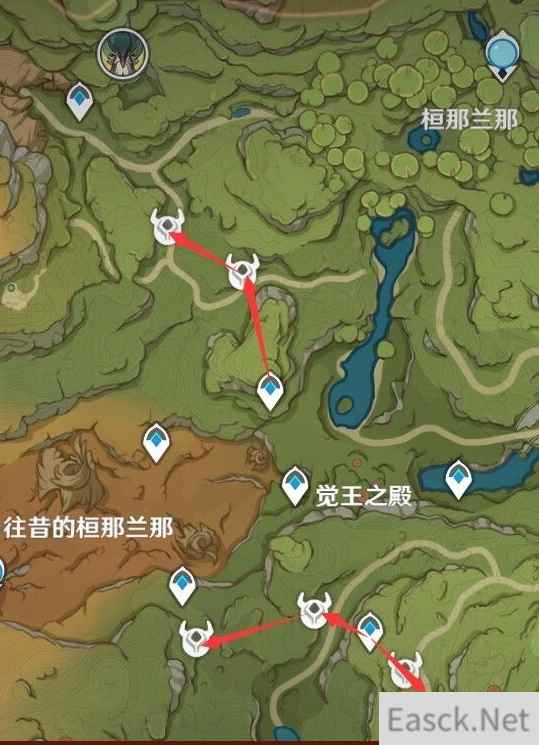 原神镀金旅团路线图一览