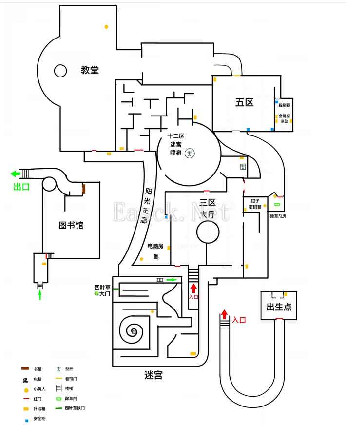 深入后室草地走廊攻略