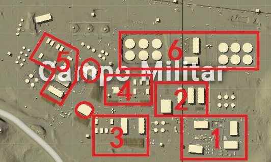 《绝地求生》沙漠军事基地区域分析