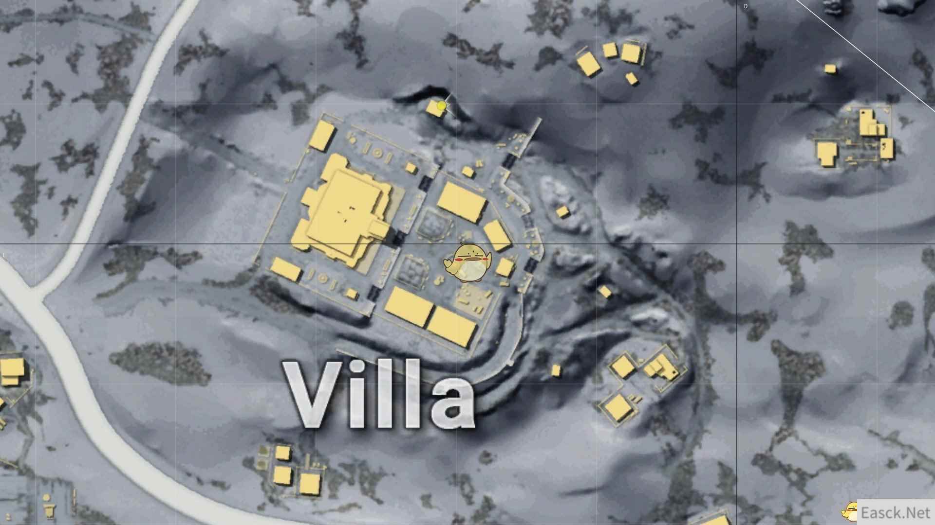 《绝地求生》雪地villa别墅详解以及打法心得