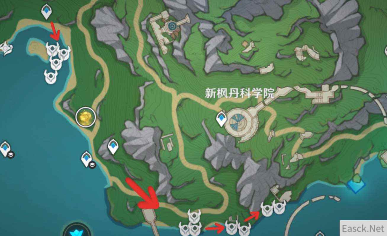 原神原海异种高效刷怪路线一览