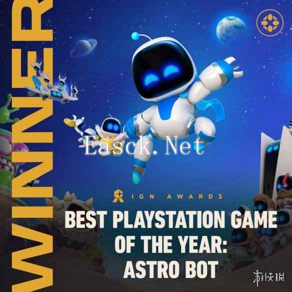 IGN年度最佳PlayStation游戏公布:《宇宙机器人》夺奖